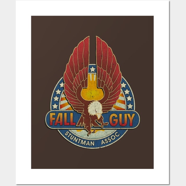 Fall Guy Stuntman Association Vintage Wall Art by JCD666